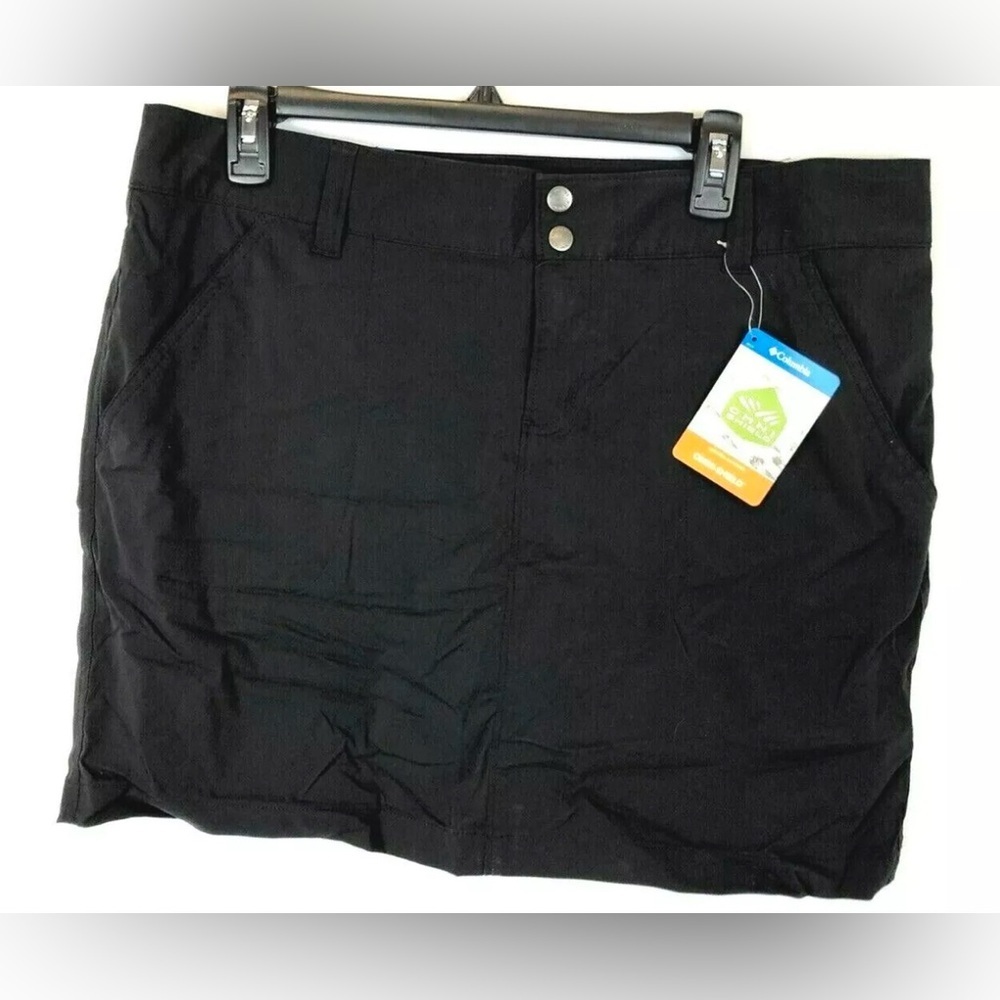 Columbia Saturday Trail Skort Black, Womens Size 14